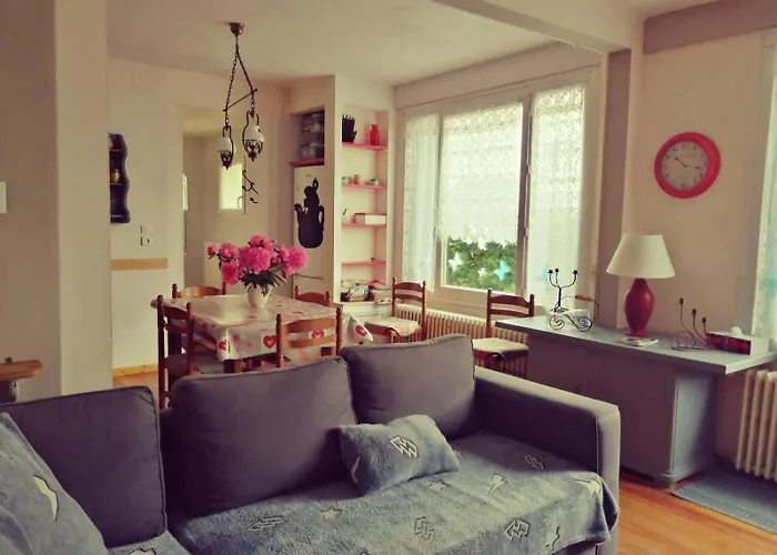 La Maison Jaune Et Bleue Gérardmer